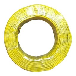 Fio Cabo Flexível Elétrico 1,5mm 450/750V 50 Metros Amarelo - 2 Fio Cabo Flexível Elétrico 1,5mm 450/750V 50 Metros Amarelo - 2