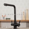 Torneira para cozinha Gourmet Misturador Monocomando Pojuca Pingoo.casa - Preto - 2