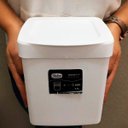 Ver imagem 6 de Lixeira Full de Pia 2,5 Litros com Tampa Branca Utility