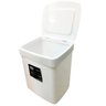 Lixeira Full de Pia 2,5 Litros com Tampa Branca Utility - 3