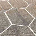 Ver mais imagens de Tapete Sala Quarto Elegante Moderno 2,00m X 3,00m Decoração Antiderrapante Favo Marrom