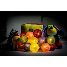 Cordão de Luz Alegria Luminária LED de Bolinhas Fio de Luz - 3