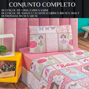 Ver imagem 6 de Conjunto de Lencol Solteiro Bouti 3 Pçs Jogo de Cama Infantil 200 Fios Super Macio:ballet