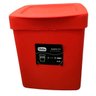 Lixeira Full de Pia 2,5 Litros com Tampa Vermelha Utility - 2
