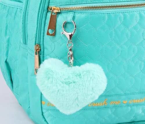 Mochila Capricho Verde-água Crush Me 2019 11350 - Azul-celeste - 6