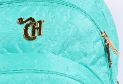 Mochila Capricho Verde-água Crush Me 2019 11350 - Azul-celeste - 2