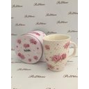 Ver imagem 7 de Caneca de Porcelana Chá Café kOOK Rosas 340ml na Lata Expositora