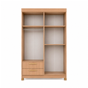 Ver imagem 5 de Guarda-Roupa 4 Portas e 2 Gavetas Smart Freijó