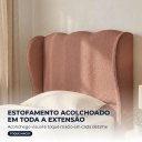 Ver imagem 2 de Cabeceira Cama Box Solteiro 90 cm Atria Bouclê B05 - D'Rossi