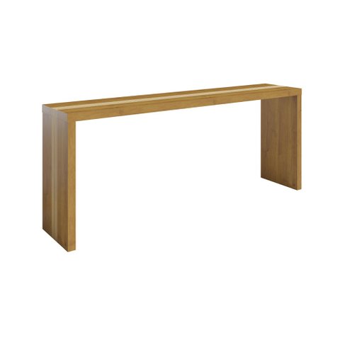 Aparador Rubi Gold 2,00m Em Lâmina de Jequitibá-Rosa 50mm Para Sala De Estar - Imbuia