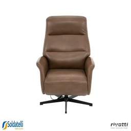 Poltrona de Massagem Michigan Preta e Marrom - Rivatti - 2