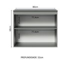 Ver imagem 4 de Balcão de Cozinha 80cm 2 Portas Nice Madesa