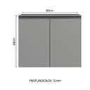 Ver imagem 3 de Balcão de Cozinha 80cm 2 Portas Nice Madesa