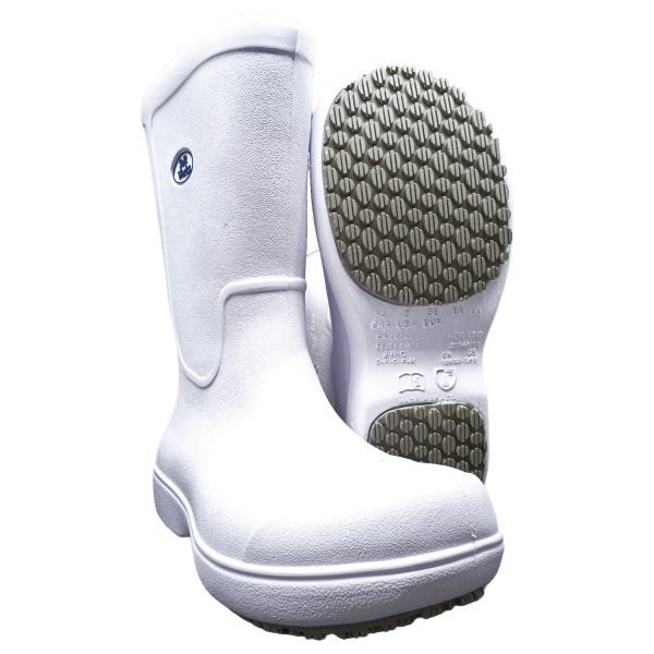 Bota Profissional SoftWorks Antiderrapante Acqua Foot Com Bico Composite C.A. 39.347 EVA BB86 - Bran - 3