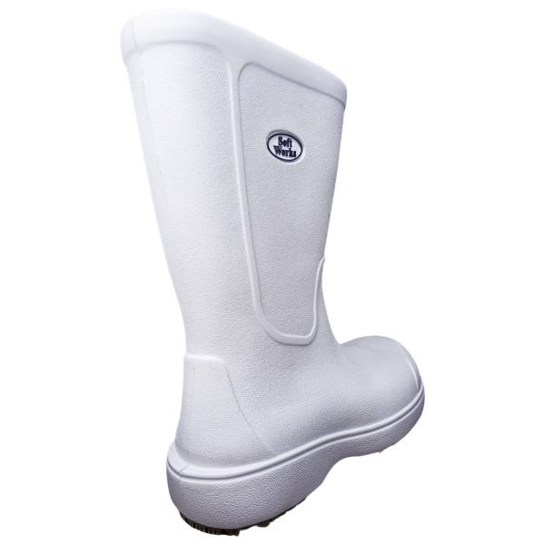 Bota Profissional SoftWorks Antiderrapante Acqua Foot Com Bico Composite C.A. 39.347 EVA BB86 - Bran - 2