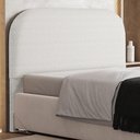 Ver imagem 2 de Cabeceira Cama Box King 195cm Orgânica Lanna W01 Bouclê Cru - Lyam Decor