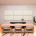 Ver imagem 2 de Painel Acústico Absorvedor Decorativo 120x60 Soft Linho Maestra Acústica:creme