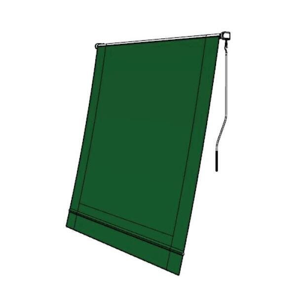 Toldo Cortina - 5,00m x 2,75m - Verde Amazonas FT
