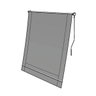 Toldo Cortina - 5,00m x 2,75m - Cinza Cobre FT - 1