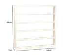 Ver imagem 7 de Nicho Multiuso Organizador Expositor de Coleções, Esmaltes - Branco - Cód.1203