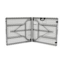 Ver imagem 6 de Mesa Dobrável Tipo Maleta Prática e Durável 152x60cm Branca - WAW Design