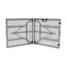 Mesa Dobrável Tipo Maleta Prática e Durável 152x60cm Branca - WAW Design - 6