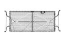 Ver imagem 4 de Mesa Dobrável Tipo Maleta Prática e Durável 152x60cm Branca - WAW Design
