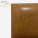 Ver imagem 2 de Faixa para Base Colchão Solteiro 30cm Altura:couro Ecológico Caramelo