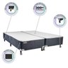 Cama Box Queen Castor Silver Star Air Double Face Tecnopedic 158x198x61 + Box Castor - 5