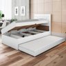 Cama Baú com Cama Auxiliar Larissa Framar Branco - 1