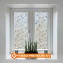 Ver imagem 6 de Pelicula Adesivo Eletrostatica 3d Vidro Bambu com Folhas