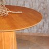Mesa de Jantar Base Cone em Madeira Laminada Lyon - 120cm - 5