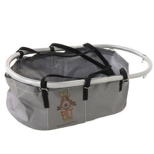 Cesta Cadeirinha Cachorro Bike Pet Basket - Dourado - 3