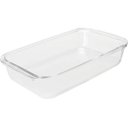 Ver imagem 5 de Conjunto Assadeiras de Vidro Marinex com Tampa Rosa 02 Peças