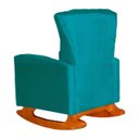 Ver imagem 5 de Kit 02 Poltronas Balanço Melinda Suede
