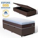 Ver imagem 2 de Cama Box Baú com Colchão de Espuma D33 Pillow Top Comfort Luxo Solteiro 88cm
