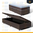 Ver mais imagens de Cama Box Baú com Colchão de Espuma D33 Pillow Top Comfort Luxo Solteiro 88cm