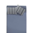 Ver imagem 2 de Jogo de Lençol King Doce Vida com 3 Peças - Sidney Black/Azul Jeans