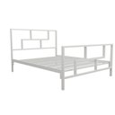Ver imagem 1 de Cama de Ferro Metalon Queen Size Icamas Branco