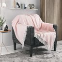 Ver imagem 1 de Manta para Sofá Turim 1,40m x 2,10m Adomes Rosa