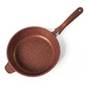 Ver imagem 2 de Jogo de Panelas Antiaderente Indução 4 Peças Cobre Graniflon Moda do Chef