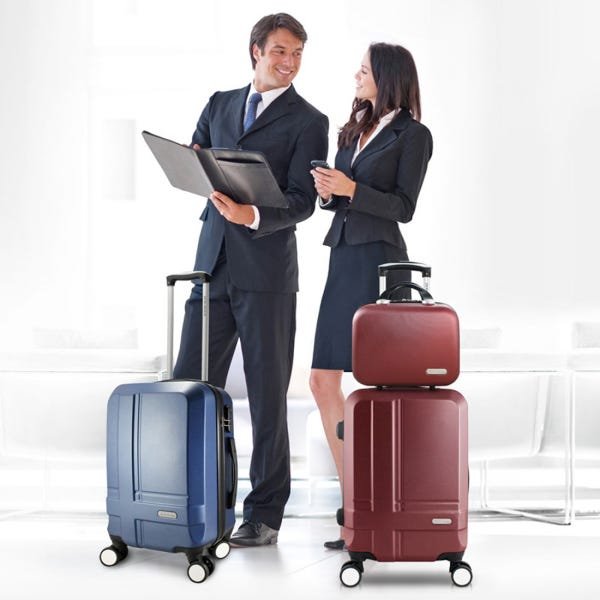 Mala Viagem Media Rodinhas 360 Anac De Bordo Mão Resistente:Vermelho - Vinho - 6