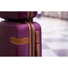 Mala Viagem Media Rodinhas 360 Anac De Bordo Mão Resistente:Vermelho - Vinho 2 - 6