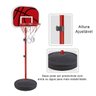 Cesta De Basquete Kit Tabela Ajustavel Bola Bomba e Rede (DMT5091) - 5