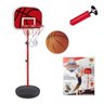Cesta De Basquete Kit Tabela Ajustavel Bola Bomba e Rede (DMT5091) - 1