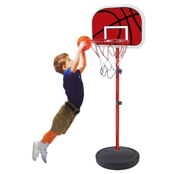 Cesta De Basquete Kit Tabela Ajustavel Bola Bomba e Rede (DMT5091) - 7