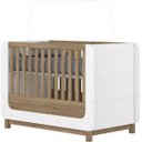 Ver imagem 2 de Berço Mini-cama 2 em 1 - Aconchego - Branco / Jequitibá Hp