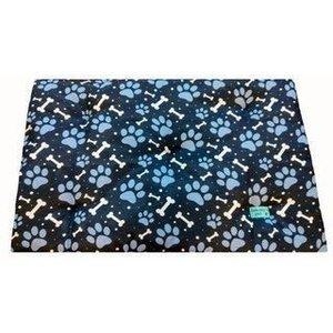 Colchonete Retangular Cachorro 0,65x0,45 Tamanho P Azul