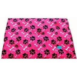 Colchonete Retangular Cachorro 0,65x0,45 Tamanho P Rosa - 1