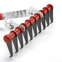 Ver imagem 2 de Escarificador para Grama Oscilante sem Rodas Multi-star Ugm30 Outils Wolf